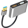 Nördic USB-VGAHD USB A - HDMI/VGA Adapter M-F 0.1m