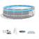 Intex Clearview Prism Frame Above Ground Pool Set 4.88x1.22m