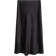 Mango Mia Midi Satin Skirt - Black