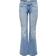 Only Tiger Low Waist Wide Flared Jeans - Blue/Light Blue Denim