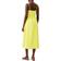 French Connection Florida Fit & Flare Midi Dress - Blazing Yellow