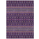 Addison Chantille Boho Morrocan Purple 96x120"