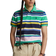 Polo Ralph Lauren Classic Fit Striped Mesh Polo Shirt - Classic Kelly Multi