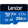 LEXAR High Performance microSDXC Class 10 UHS-I U3 V30 A1 95/45MB/s 256GB +Adapter (633x)