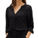 Street One Dobby Mix Blouse - Black