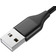 Nördic USB2-113 480Mbps 3A 2.0 USB A - USB C/Lightning (Non MFI)/Micro USB M-M 1m