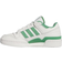 Adidas Kid's Forum Low CL Shoes - Cloud White/Preloved Green/Preloved Green