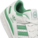 Adidas Kid's Forum Low CL Shoes - Cloud White/Preloved Green/Preloved Green