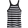 H&M Ribbed Tank Top - Black/White Striped