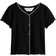 H&M Kid's Ribbed Cotton T-shirt - Black (1241779003)