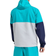 Under Armour Men's Colorblocked Woven Full-Zip Jacket - Circuit Teal/Mod Grey/White