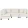 Beliani Unstad Off-White Sofa 228cm 4Stk. 4-Sitzer