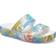 Crocs Baya Platform Sandals - Tropical White Print