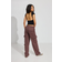 Garage Fleece Cargo Sweatpant - Shopping Bag Brown