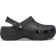 Crocs Classic Platform Glitter Clog - Black