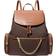 Michael Kors Jet Set Large Logo Backpack - Brown