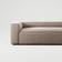 Decotique Grand Tassel Beige Sofa 230cm Zweisitzer