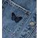 Name It Elly Butterfly Denim Jacket - Medium Blue Denim (13232473)