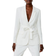 French Connection Whisper Belted Blazer - Summer White