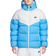 Nike Men's Windrunner Primaloft Storm FIT Hooded Puffer Jacket - White/Photo Blue/Black