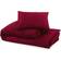 vidaXL Bedding Bettbezug Rot (220x200cm)