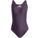 Adidas 3 Bar Logo Swimsuit - Aurora Black/Preloved Fig
