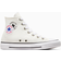 Converse Older Kid's Chuck Taylor All Star Logo Play - Vintage White/White/Black