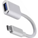 Deltaco USB C 3.1 Gen.1 - USB A OTG Adapter M-F 0.1m