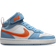 Nike Court Borough Mid 2 GSV - Aquarius Blue/White/Total Orange