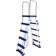 Blue Wave A-Frame Ladder with Safety Barrier NE1217