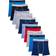 Hanes Comfort Flex Boxer Brief Underwear 10-pack - Grey/Blue/Black/Red (B74P10)