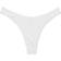 Victoria's Secret Pink Cotton High Leg Thong Panty - Optic White Pointelle