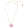 Swarovski Idyllia Necklace - Gold/Pink/Transparent