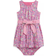 Polo Ralph Lauren Poplin Dress & Bloomer - Palais Floral Hot Pink