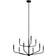 Kichler Madden Candle Black Ceiling Lamp