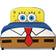 Delta Children SpongeBob SquarePants Upholstered Twin Bed 42.1x80"