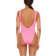 Hunza G Square Neck Swimsuit - Bubblegum