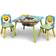 Delta Children Kids Table & Chair Set with Storage Baby Shark