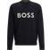 Hugo Boss Salbo 1 HD Logo Print Sweatshirt - Black