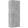 vidaXL 3281423 Concrete Grey Skjenk 70x185cm