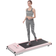 Soozier Walking Treadmill With LCD Monitor And Remote Control For Home Gym