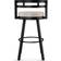 Amisco Render Cream/Black Kitchen Chair 38.2"
