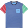 Polo Ralph Lauren Classic Fit Striped Jersey T-shirt - Beach Royal Multi