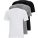 Hugo Boss Logo Embroidered T-shirt 3-pack - White/Grey/Black
