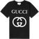 Gucci Logo Print T-Shirt - Black