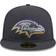 New Era Baltimore Ravens Graphite Official 2024 NFL Draft On Stage 59FIFTY Fitted Hat