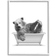 Stupell Bear Playing In Bath Wildlife White Framed Art 24x30"