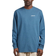 Patagonia Men's Long Sleeved P 6 Logo Responsibili Tee - Utility Blue