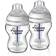 Tommee Tippee Closer to Nature Breast & Bottle Feeding Bottles 260ml 2-pack