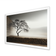 Design Art Minimalism Photography Of Sererity Tree White Framed Art 20x12"